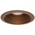 Nicor Lighting 6 In. Black R30 AT Cone Baffle 17550ABK